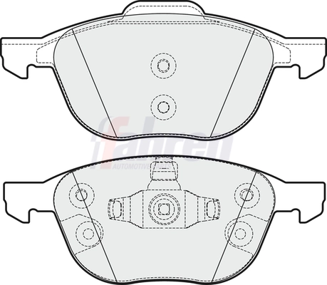 Fahren fékbetétkészlet, tárcsafék - FBP3373 - TothCarparts
