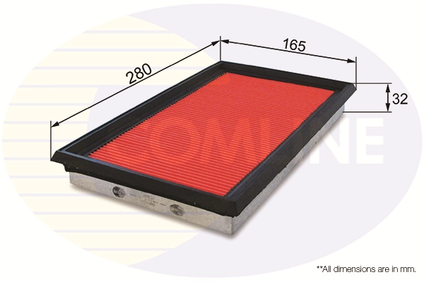 COMLINE légszűrő - CNS12243 - TothCarparts