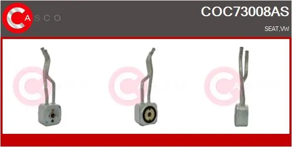 CASCO Olajhűtő, motorolaj - COC73008AS - TothCarparts