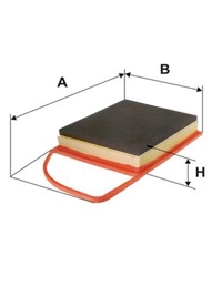 SAMPIYON FILTER légszűrő - CP 0041 F - TothCarparts
