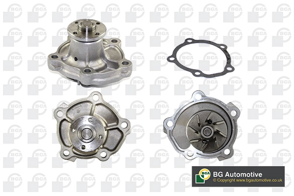BGA Vízszivattyú, motorhűtés - CP7150T - TothCarparts