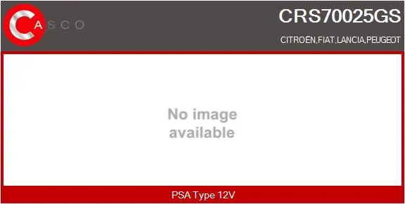 CASCO ellenállás, belső tér szellőzés - CRS70025GS - TothCarparts