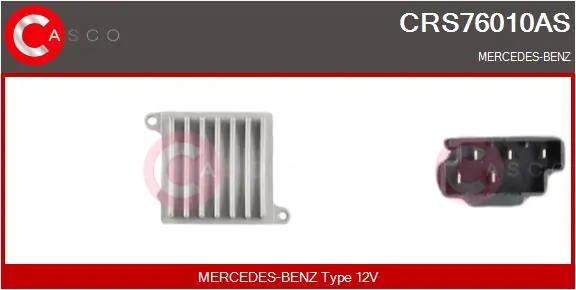 CASCO ellenállás, belső tér szellőzés - CRS76010AS - TothCarparts