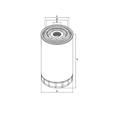 SAMPIYON FILTER olajszűrő - CS 1457 A - TothCarparts