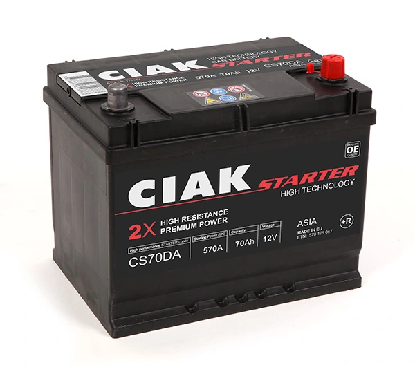 CIAK Starter Indító akkumulátor - CS70DA - TothCarparts