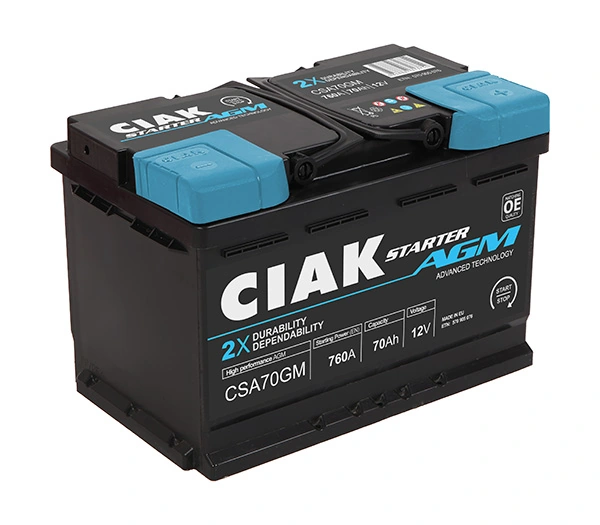 CIAK Starter Indító akkumulátor - CSA70GM - TothCarparts