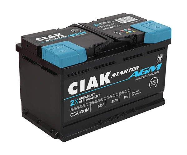 CIAK Starter Indító akkumulátor - CSA80GM - TothCarparts