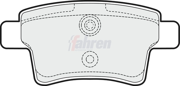 Fahren fékbetétkészlet, tárcsafék - FBP3212 - TothCarparts