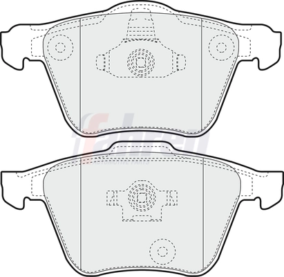 Fahren fékbetétkészlet, tárcsafék - FBP3188 - TothCarparts