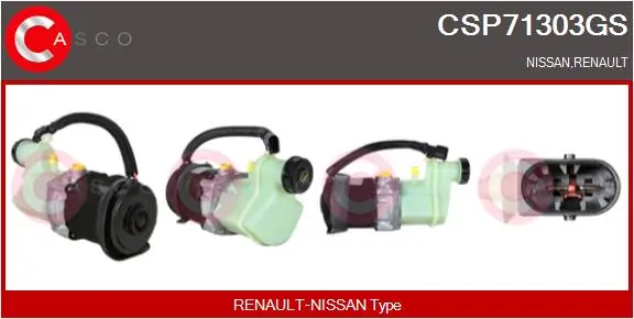 CASCO hidraulikus szivattyú, kormányzás - CSP71303GS - TothCarparts