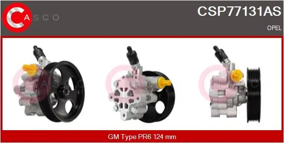 CASCO hidraulikus szivattyú, kormányzás - CSP77131AS - TothCarparts