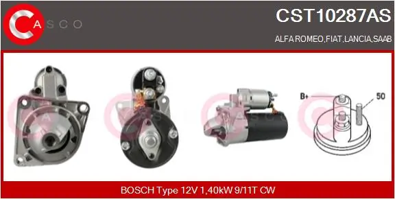 CASCO önindító - CST10287AS - TothCarparts