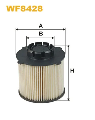 ANDEL Üzemanyagszűrő - ANF0202 - TothCarparts