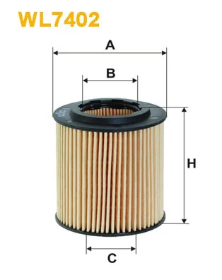 ANDEL olajszűrő - ANF0035 - TothCarparts