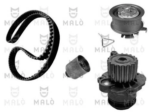 AKRON-MALÒ Vízpumpa + fogasszíj készlet - 1555003 - TothCarparts