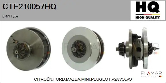 FLAMAR Törzscsoport, turbótöltő - CTF210057HQ - TothCarparts