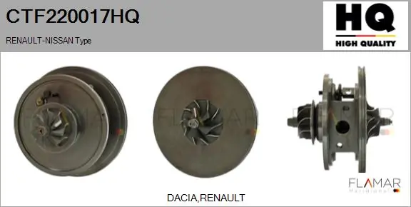 FLAMAR Törzscsoport, turbótöltő - CTF220017HQ - TothCarparts