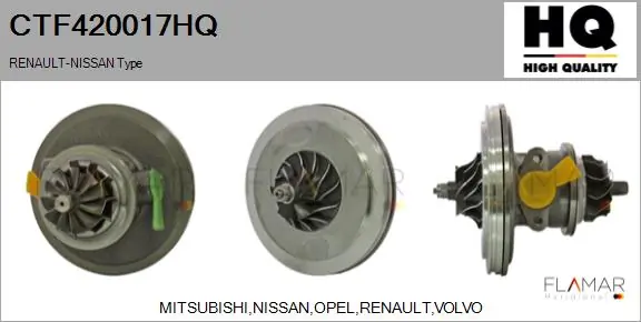 FLAMAR Törzscsoport, turbótöltő - CTF420017HQ - TothCarparts