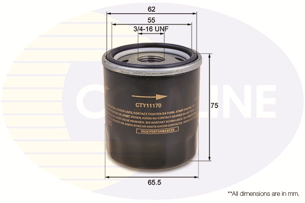 COMLINE olajszűrő - CTY11170 - TothCarparts