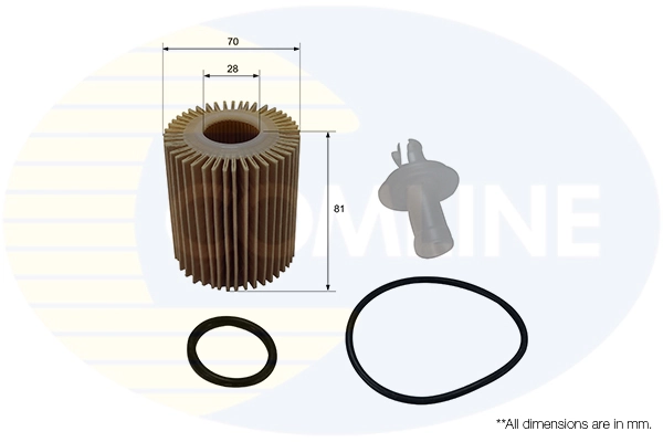 COMLINE olajszűrő - CTY11172 - TothCarparts