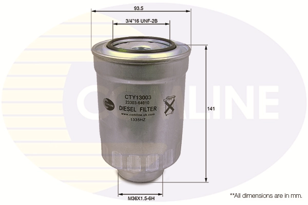 COMLINE Üzemanyagszűrő - CTY13003 - TothCarparts