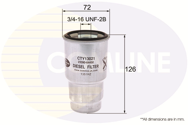 COMLINE Üzemanyagszűrő - CTY13021 - TothCarparts