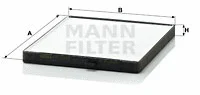 MANN-FILTER szűrő, utastér levegő - CU 2330 - TothCarparts