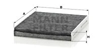 MANN-FILTER szűrő, utastér levegő - CUK 2545 - TothCarparts