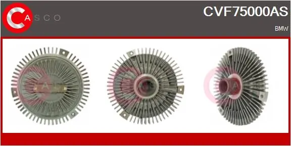 CASCO kuplung, hűtőventilátor - CVF75000AS - TothCarparts