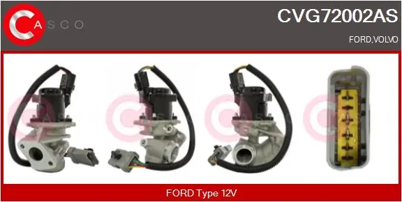 CASCO AGR-szelep - CVG72002AS - TothCarparts