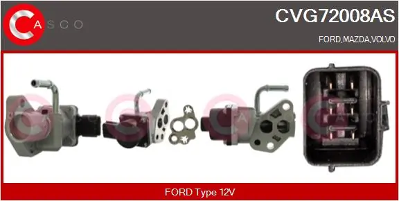 CASCO AGR-szelep - CVG72008AS - TothCarparts
