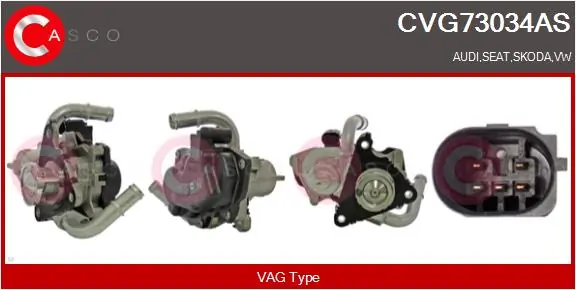 CASCO AGR-szelep - CVG73034AS - TothCarparts