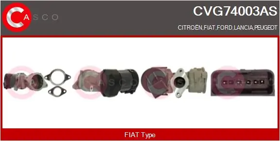 CASCO AGR-szelep - CVG74003AS - TothCarparts