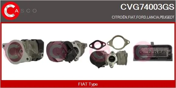 CASCO AGR-szelep - CVG74003GS - TothCarparts