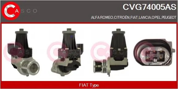 CASCO AGR-szelep - CVG74005AS - TothCarparts