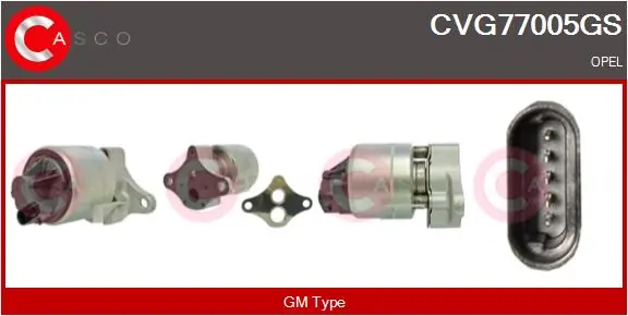 CASCO AGR-szelep - CVG77005GS - TothCarparts