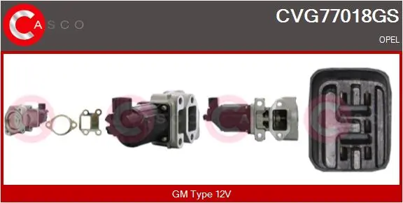 CASCO AGR-szelep - CVG77018GS - TothCarparts