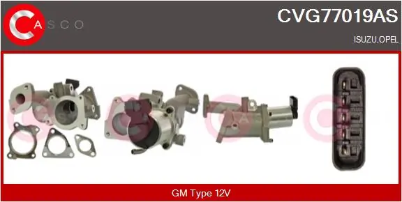 CASCO AGR-szelep - CVG77019AS - TothCarparts