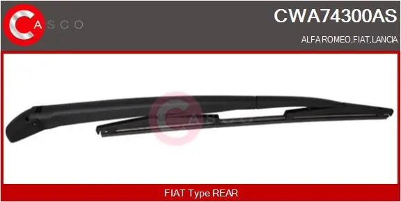 CASCO törlőkar, ablaktörlő - CWA74300AS - TothCarparts