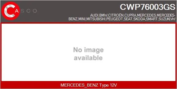CASCO mosóvízszivattyú, szélvédőmosó - CWP76003GS - TothCarparts
