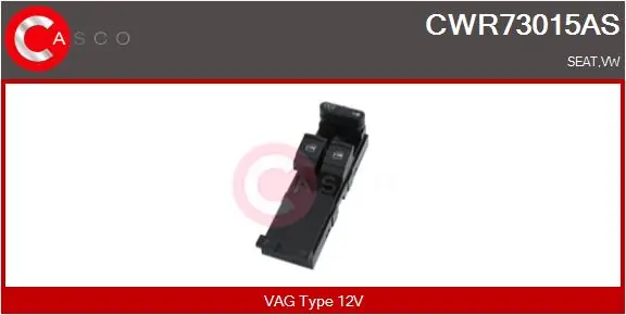CASCO kapcsoló, ablakemelő - CWR73015AS - TothCarparts