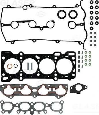 GLASER tömítéskészlet, hengerfej - D40074-00 - TothCarparts