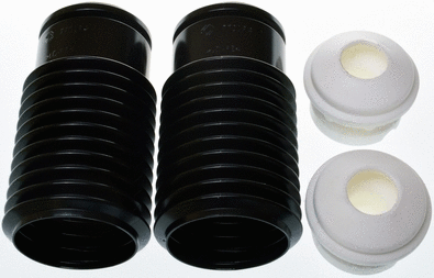 DENCKERMANN porvédő készlet, lengéscsillapító - D500003 - TothCarparts