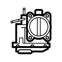 NRF fojtószelep ház - 408090 - TothCarparts
