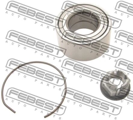 FEBEST kerékcsapágy készlet - DAC37720037-KIT - TothCarparts
