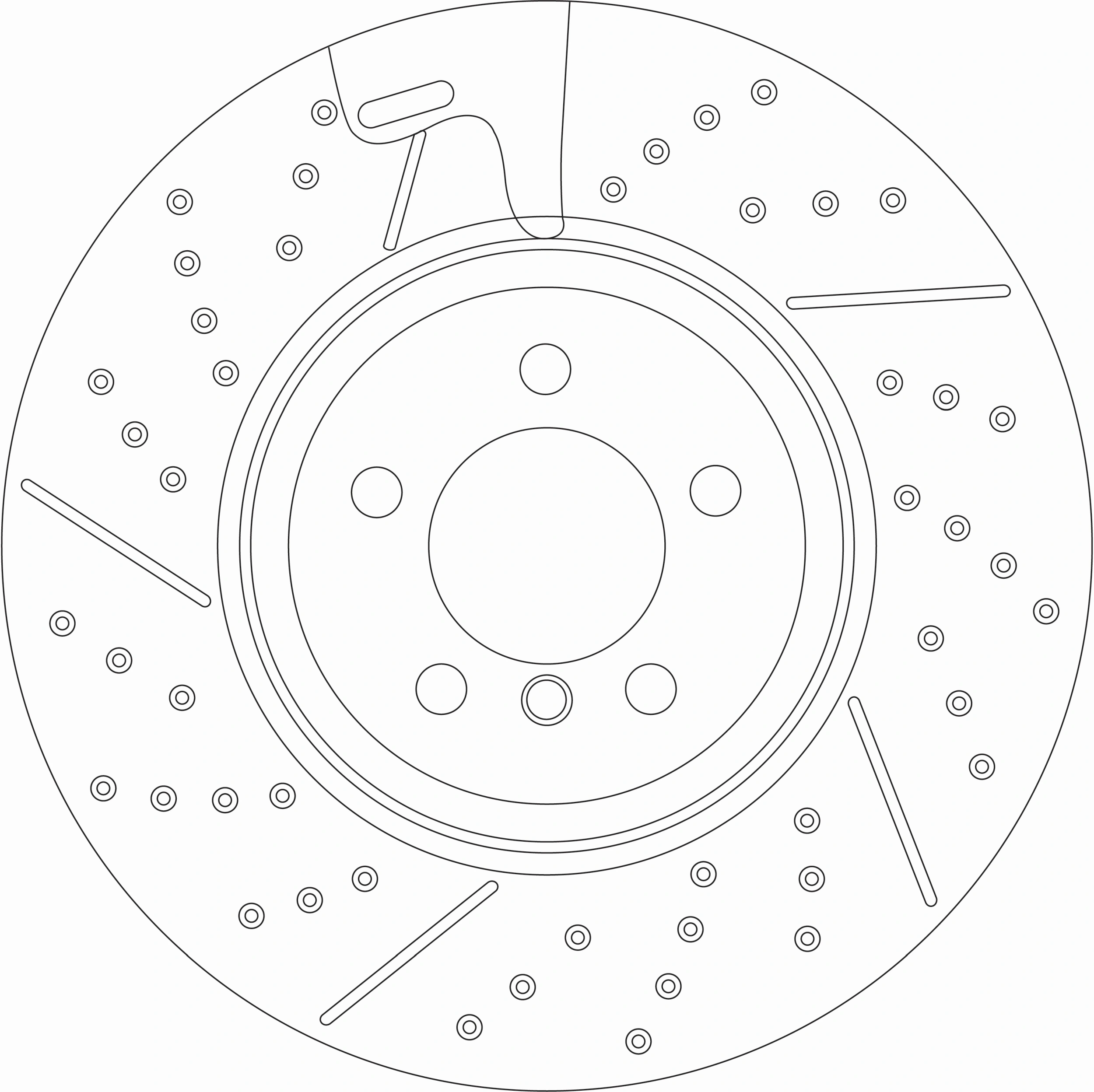 TRW féktárcsa - DF8781S - TothCarparts