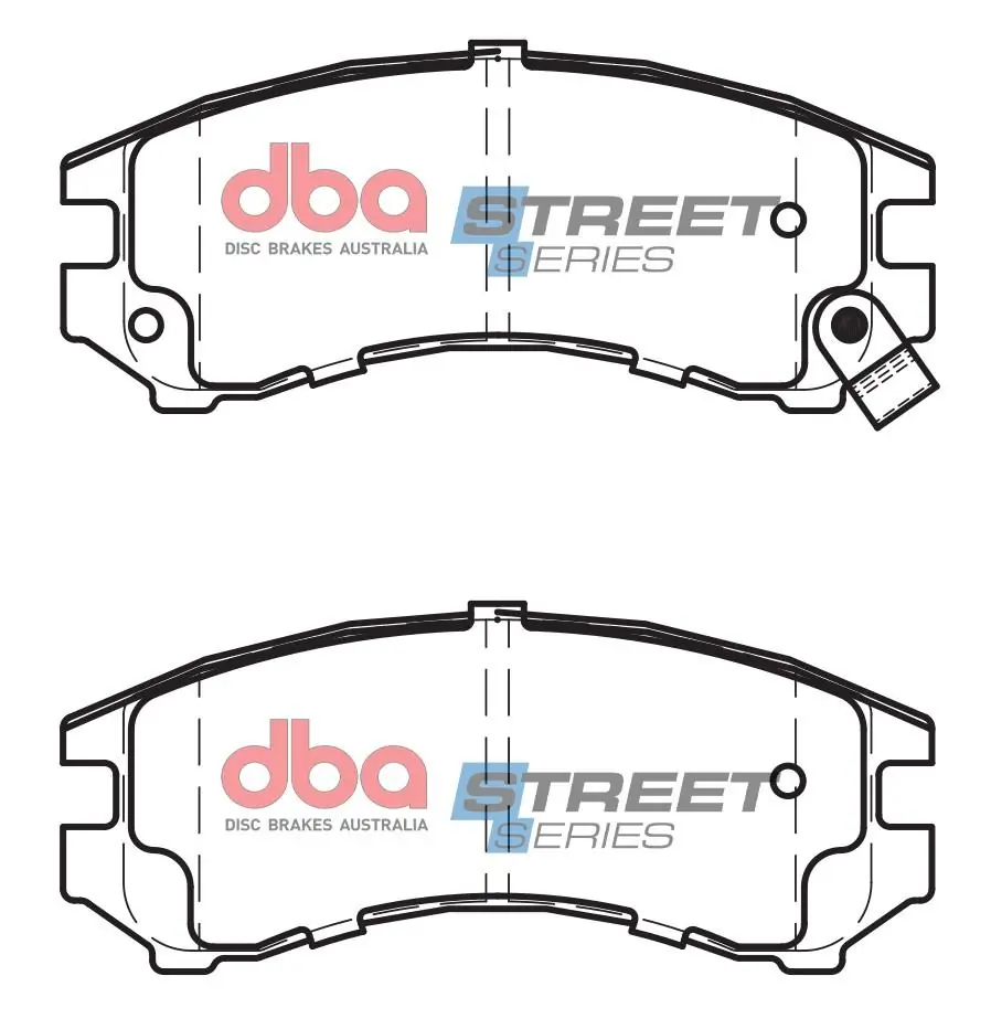 DBA Australia fékbetétkészlet, tárcsafék - DB1117SS - TothCarparts