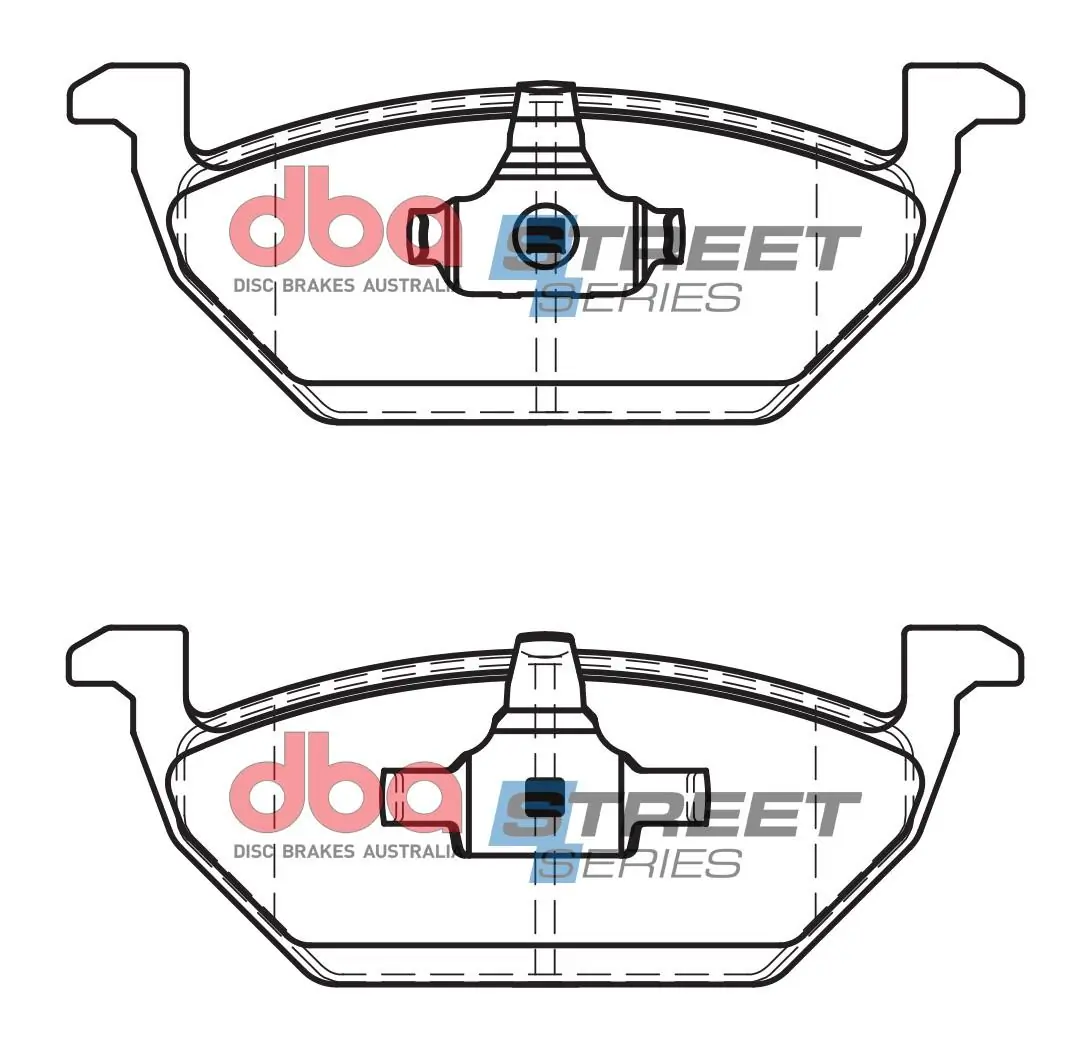 DBA Australia fékbetétkészlet, tárcsafék - DB1387SS - TothCarparts