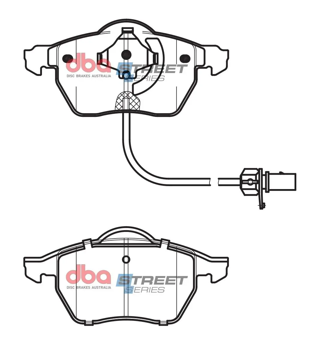 DBA Australia fékbetétkészlet, tárcsafék - DB1427SS - TothCarparts