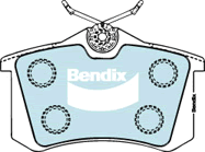 Bendix fékbetétkészlet, tárcsafék - DB1449 EURO+ - TothCarparts